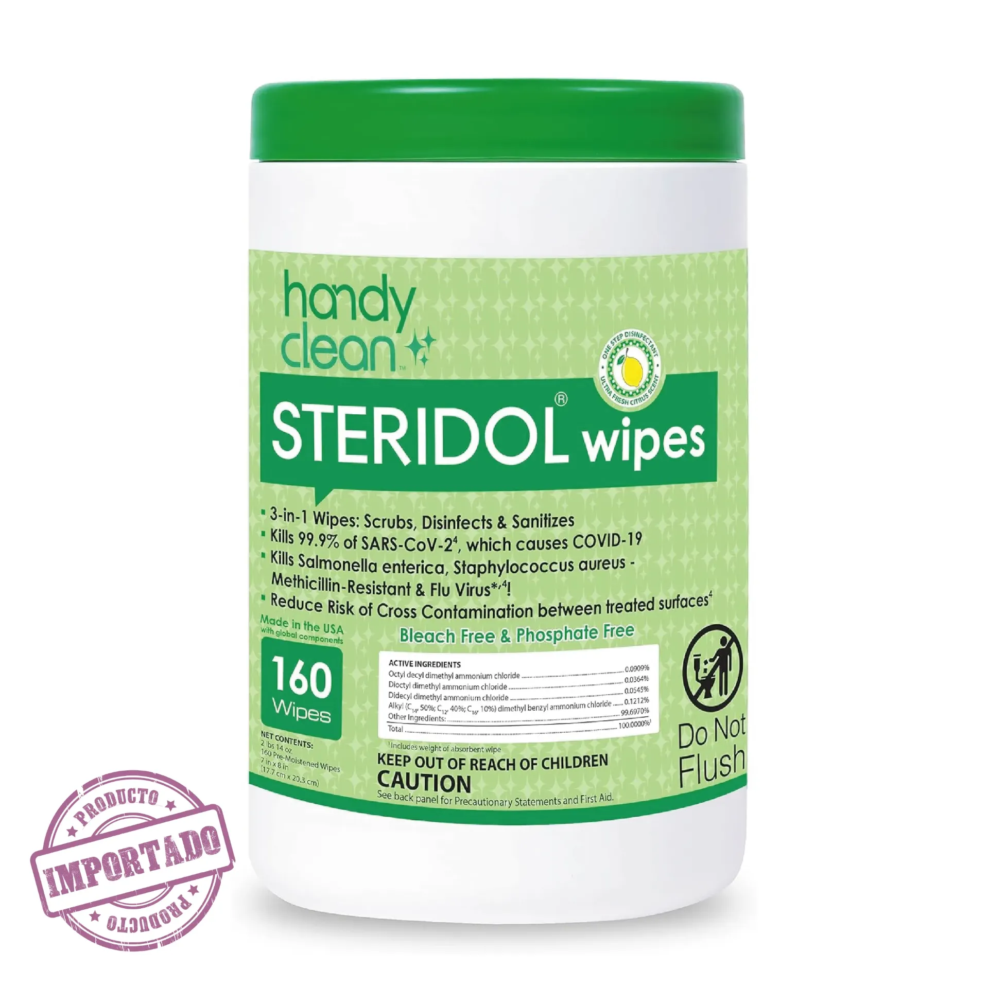 [DW-STERIDOL-160] STERIDOL DesinfectanteSuperficie - Bote